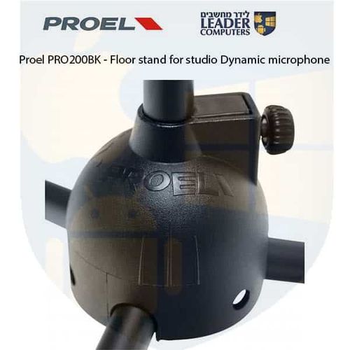 סטנד רצפתי גבוה למיקרפון | Proel PRO200BK