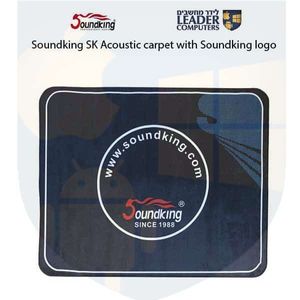שטיח אקוסטי עם לוגו של חברת Soundking