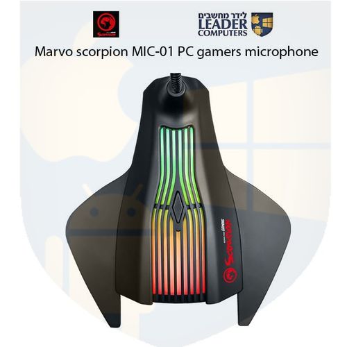 מיקרופון גיימינג למחשב MARVO Scorpion MIC-01