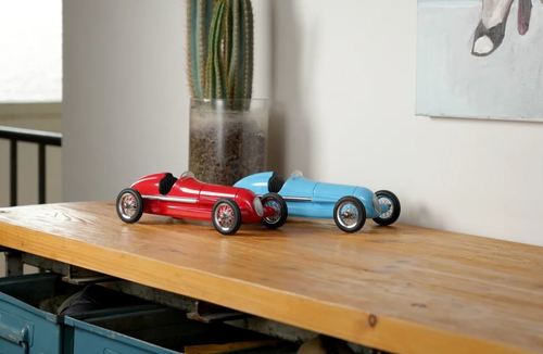 מכונית מרוץ אדומה  RED RACER black Seat