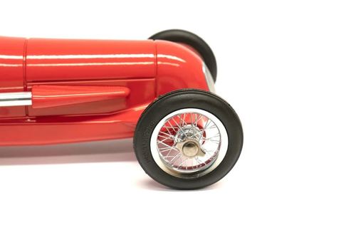 מכונית מרוץ אדומה  RED RACER black Seat