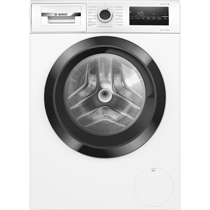 מכונת כביסה פתח קידמי 8 ק"ג Bosch WAN2425KPL במהירות 1200 סל"ד - צבע לבן , תוצרת פולין