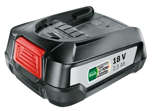 סוללה בוש 2.5AH 18V לכלי גינון וכלים ירוקים דגם 18V 2.5Ah בוש