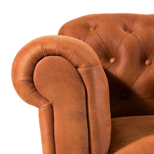 CHESTERFIELD | ספה תלת מושבית צ׳סטרפילד דגם אוריאן