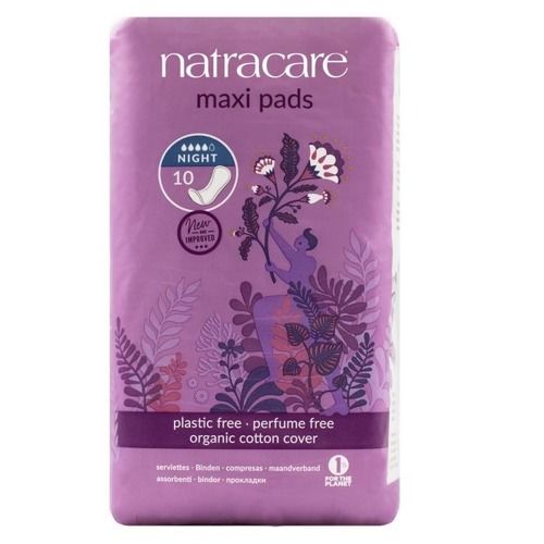 תחבושות הגייניות ללילה - 10 יח' maxi pads  נטרה קר