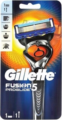 Fusion Proglide 5 | פיוז'ן פרוגלייד 5 | Flexable | מתכוונן | לגילוח נעים וקל | משאיר את העור חלק ומרענן | ג'ילט | Gillette