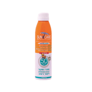 ספריי שקוף לילדים לעור רטוב 50 SPF - מכיל 200 מ"ל | חורי | Churi