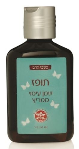 תופז | שמן עיסוי ממריץ | מתאים לעיסוי שרירים | בעל ריח הדרים עשיר וטבעי | קדם | KEDEM