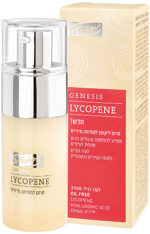 GENESIS LYCOPENE | סרום למתיחה מיידית | לעור רגיל | מעורב | מכיל 30 מ"ל |  ד"ר פישר | Dr. Fischer
