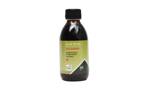 אן אן | סירופ על בסיס תמציות צמחים | בטעם תות | מכיל 200 מ"ל   דר. גרין | Dr. Green