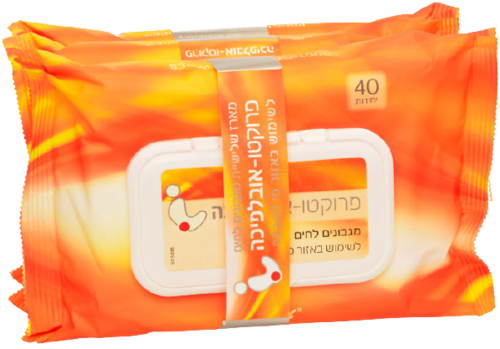 פרוקטו | אובליפיחה | מגבונים | לשימוש באיזור פי הטבעת | מארז שלישיה 120 יחידות | 