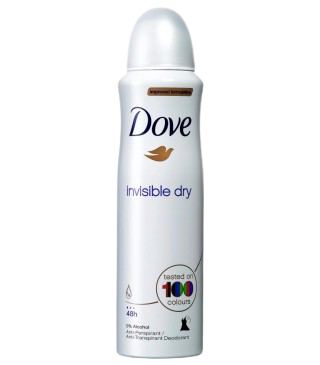 דאודורנט ספריי invisible dry - מכיל 150 מ"ל דוב | Dove