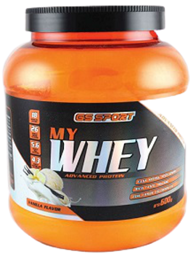 אבקת חלבון | בטעם שוקו | ג'י אס ספורט | 600 גרם GS SPORT