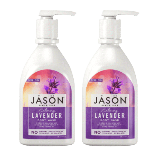 מבצע זוגי | ג'ייסון סבון גוף לבנדר מרגיע | מכיל 887 מ