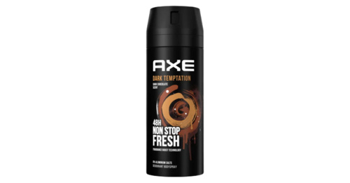 AXE Dark Temptation | Dark Chocolate Scent | ריח שוקולד מריר | 48hrs Non Stop Fresh | רעננות 48 שעות ללא הפסקה