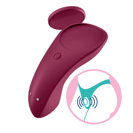 רטט חיצוני מתלבש עם אפלירציה Sexy Secret סטיספייר | אביזרי מין