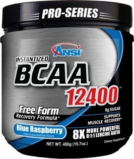 BCAA | 12400 | אנסי | אבקה להכנת משקה על בסיס חומצות אמינו | מכיל 450 גרם |  אנסי | ANSi