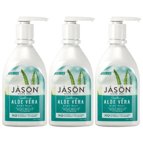 מבצע שלישיה | ג'ייסון סבון גוף אלוורה מרגיע | מכיל 887 מ