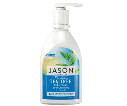 מבצע שלישיה | ג'ייסון סבון גוף עץ התה מטהר | מכיל 887 מ
