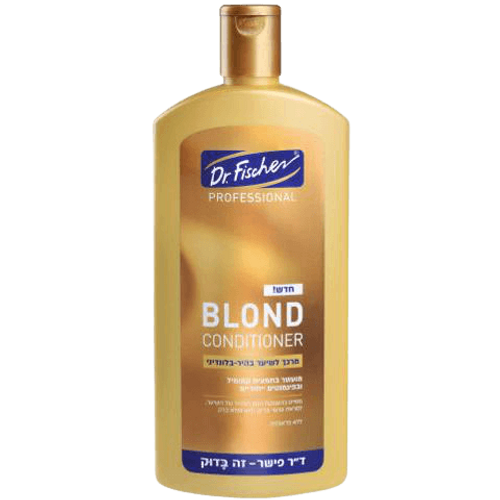 דוקטור פישר | BLOND | מרכך לשיער בהיר בלונדיני | 400מ