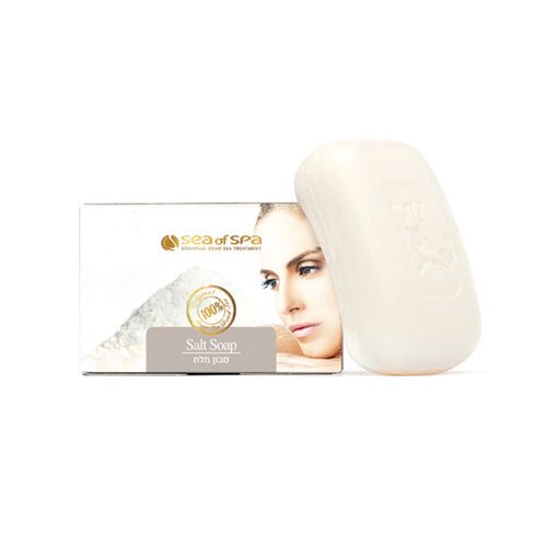 סי אוף ספא | סבון מלח | 125גרם | עשיר ב-27 מינרלים חיוניים מים המלח סי אוף ספא | Sea Of Spa