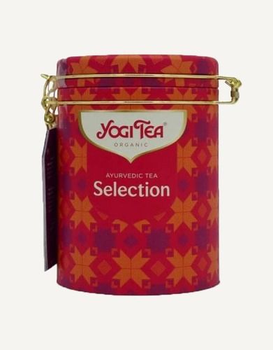 מארז פח | תערובת תה יוגי | פירות וצמחים | מכיל 47.4 גרם
