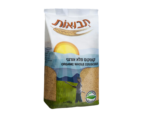 תבואות - קוסקוס מדלא אורגני - 500 גרם