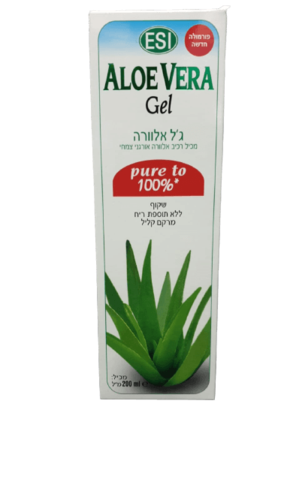 ג'ל אלוורה טבעי אורגני 92.7% | מכיל 200 מ