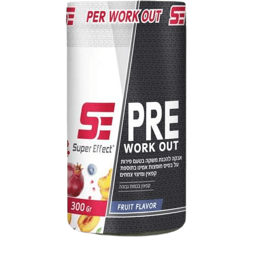 פרי וורקאוט | תוסף קדם אימון | בטעם פירות יער | מכיל 300 גרם |  ספא פארמה | SPA Pharma
