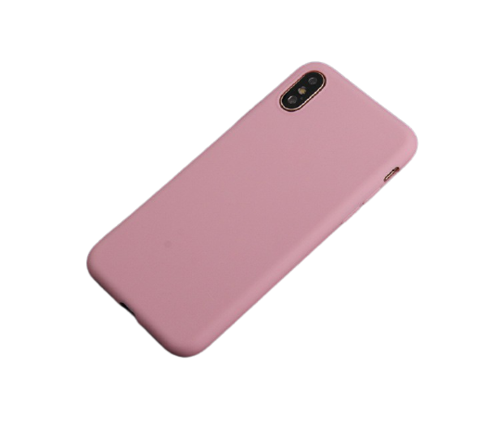 מגן סיליקון איכותי לאייפון 8 | צבע ורוד | כיסוי סיליקון לסמארטפון | Silicone Case IPhone 8 Pink אפל | Apple