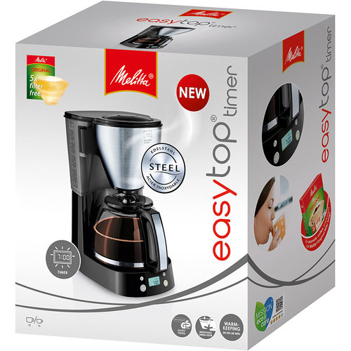 Melitta EASY TOP TIMER BLACK 1010-15