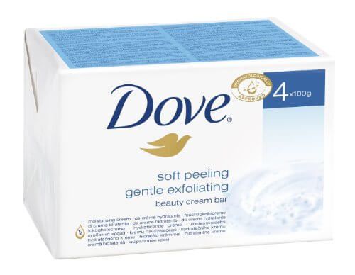 סבון מוצק דאב גרגירים | לטיפוח וחידוש העור | מסייע בשמירה על לחות העור | מכיל 400 גרם דוב | Dove