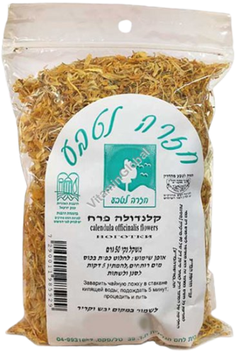 קלנדולה פרח | חליטת צמחים | מכיל 50 גרם  חזרה לטבע