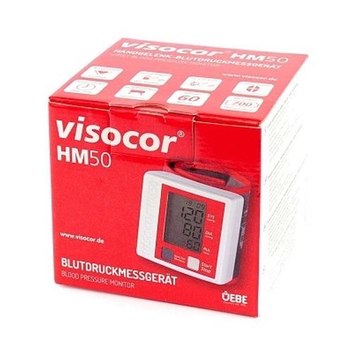 מד לחץ דם ודופק לפרק כף היד Visocor HM50