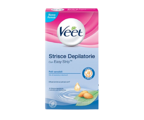 VEET - ויט 16 יחידות רצועות שעווה מוכנות לשימוש לאיזור הביקיני