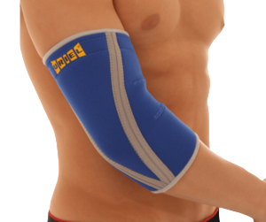מגן מרפק טרמי עשוי נאופרן + רצועת לחץ | לפציעות מרפק, נקע, נפיחות, הפחתת כאבים, טניס אלבו וגולפרס אלבו | מידה XL אוריאל | URIEL