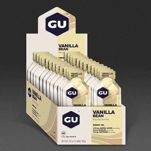 ג'ל אנרגיה | ENERGY GEL GU | בטעם וניל | מכיל 24 יח' |  ג'י יו אנרג'י | GU Energy	