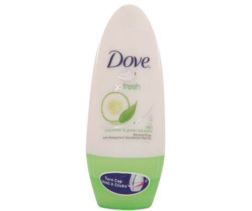 דאודורנט | רול און | בניחוח מלפפון ותה ירוק | 50 מ