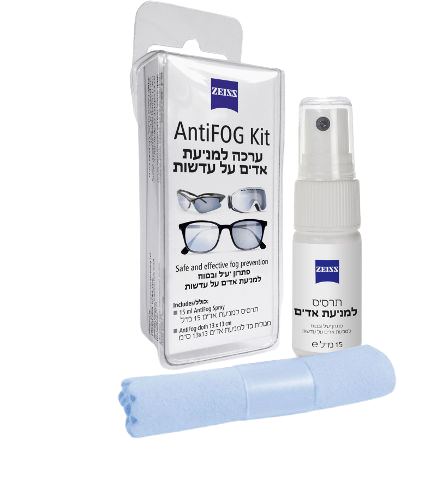 ערכה למניעת אדים על העדשות | ZEISS | ANTI-FOG