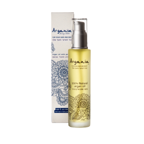 שמן ארגן | מבושם | פנסי וויט | מכיל 50 מ"ל | ARGANIA | ארגניה