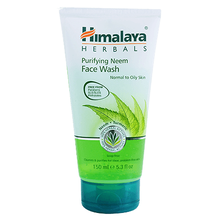 תרחיץ פנים | ללא סבון | כורכום | נים | 150 מ"ל | Purifying Neem | Face Wash |  הימלאיה | Himalaya