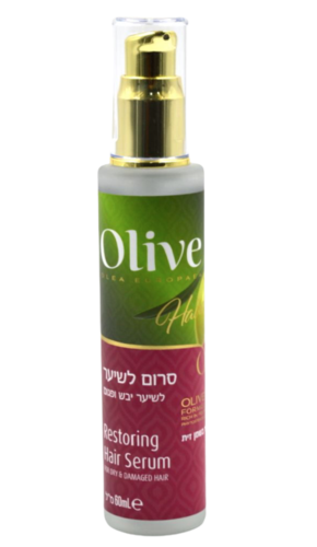 סרום לשיער יבש ופגום מועשר בשמן זית - 60 מ"ל - SPA PHARMA ספא פארמה | SPA Pharma