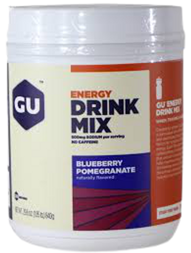 אבקת משקה איזוטוני | בטעם אוכמניות רימונים | 840 גרם ג'י יו אנרג'י | GU Energy	