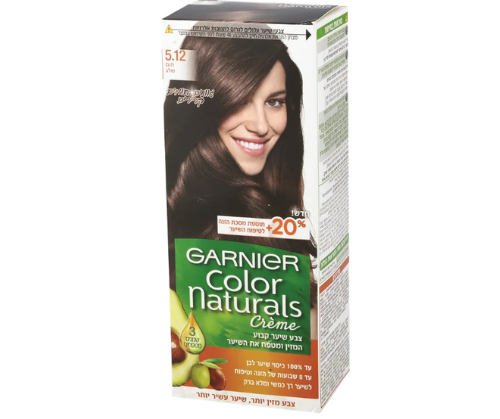 ערכה צבע לשיער גוון 5.12 (חום שלג) - גרנייה GARNIER גרנייה | Garnier