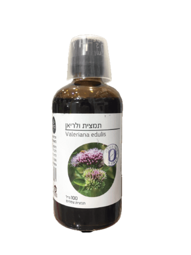 מכיל 100 מ"ל | תמצית ולריאן | Valeriana edulis | להרגעה כללית ממתחים |  ברא צמחים | BARA