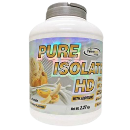 אבקת חלבון פאוורטק בטעם שוקולד אגוזים | Pure Isolate HD אייזולט טהור | מכיל 1.8 ק"ג | פאוורטק | Powertech