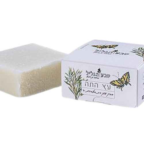 טבע הגליל | סבון מוצק בריח עץ התה