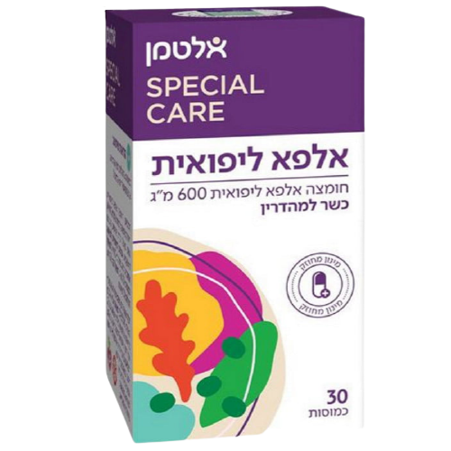 מבצע שישיה | אלפא ליפואית | מכיל 600 מ