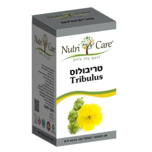 טריבולוס | תוסף תזונה | מכיל 60 כמוסות |  נוטרי קר | Nutri Care