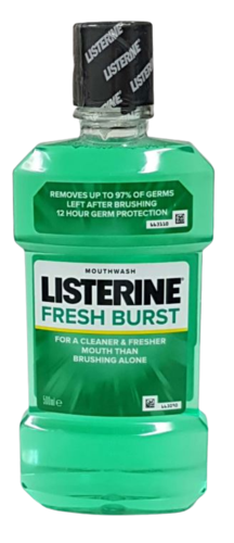 ליסטרין פרש ברסט | 500מ"ל | Fresh Burst | Listerine ליסטרין | Listerine